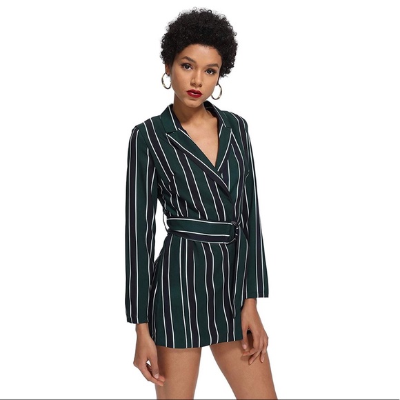 ROMWE - Blazer style romper - Picture 1 of 5